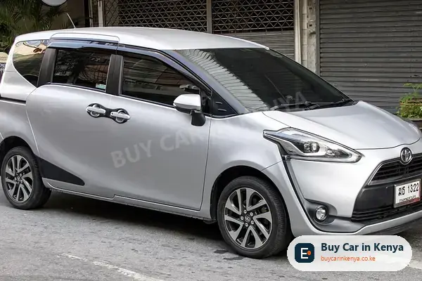 Toyota Sienta mpv for sale in Kenya, import from Japan, photo 2