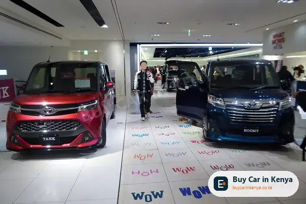 Toyota Tank mpv for sale in Kenya, import from Japan, photo 3