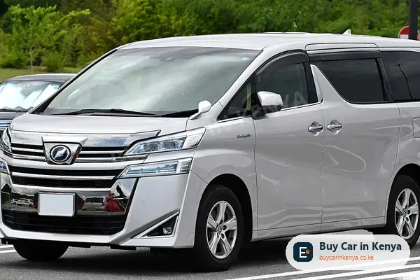 Toyota Vellfire mpv for sale in Kenya, import from Japan, photo 2