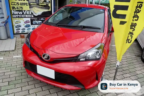 Toyota Vitz hatchback for sale in Kenya, import from Japan, photo 3
