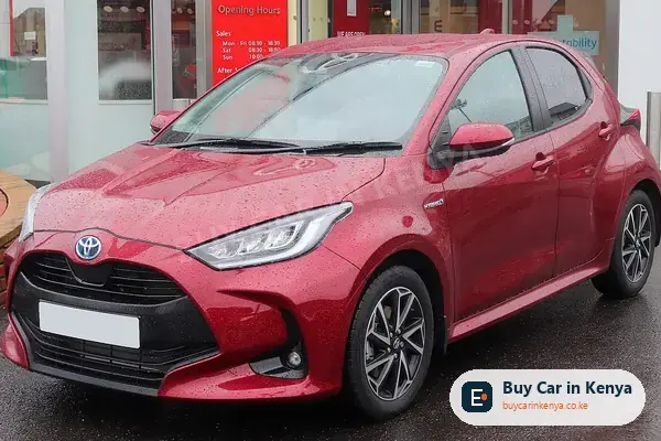 Toyota Yaris hatchback for sale in Kenya, import from Japan