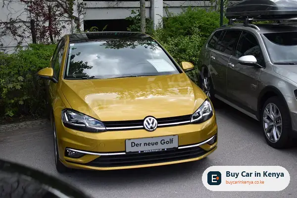 Volkswagen Golf hatchback for sale in Kenya, import from UK and Japan