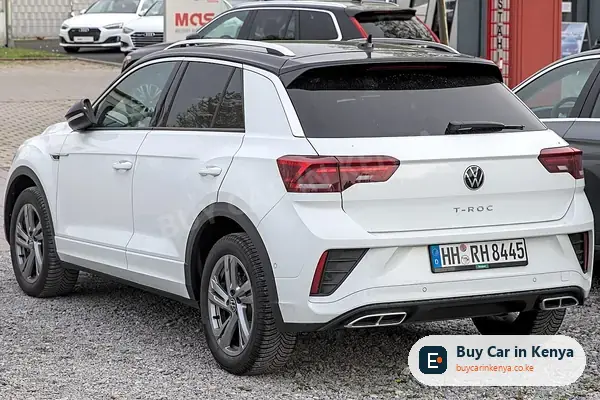 Volkswagen T-Roc suv for sale in Kenya, import from UK and Japan, photo 3